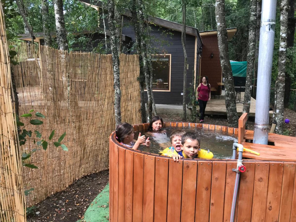 Cabanas Bosques De Loncotraro Hotell Villarrica Exteriör bild
